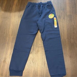 3 Hanes Men's Navy Sweatpants
